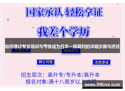如何通过专业培训与考核成为日本一级裁判的详细步骤与途径